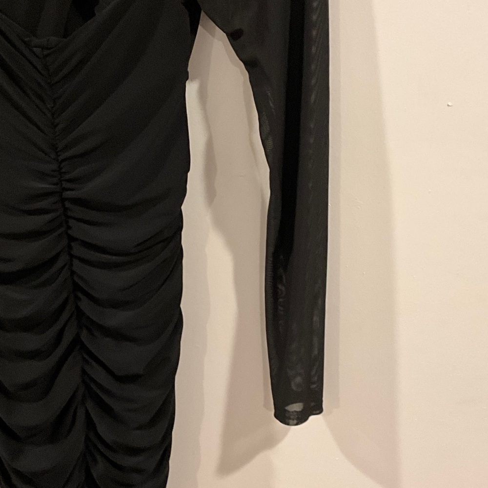 Club L London Black Long Sleeve Dress - Picture 8 of 10